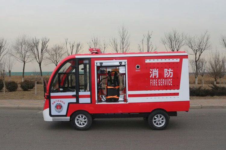 不帶水箱消防車車型小巧，可以迅速到達一些狹窄的街道，在大的消防車到達之前對火勢進行控制